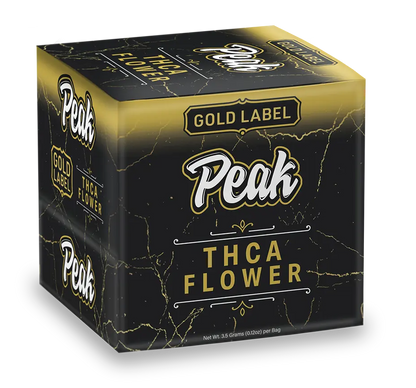 Buy Peak Gold Label THCA Flower - 3.5g (Bulk) Wholesale AH DIST