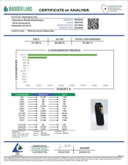 Buy Peak High Potency 2ML THCA+THCP+HHC Disposable Vape (Bulk) Wholesale AH DIST