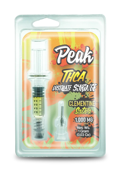 Buy Peak - THCA 1 Gram Distillate Syringe - Clementine Wholesale AH DIST
