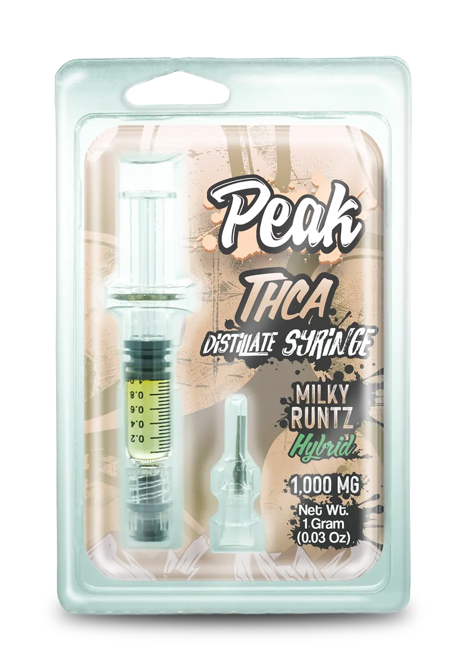 Buy Peak - THCA 1 Gram Distillate Syringe - Milky Runtz Wholesale AH DIST