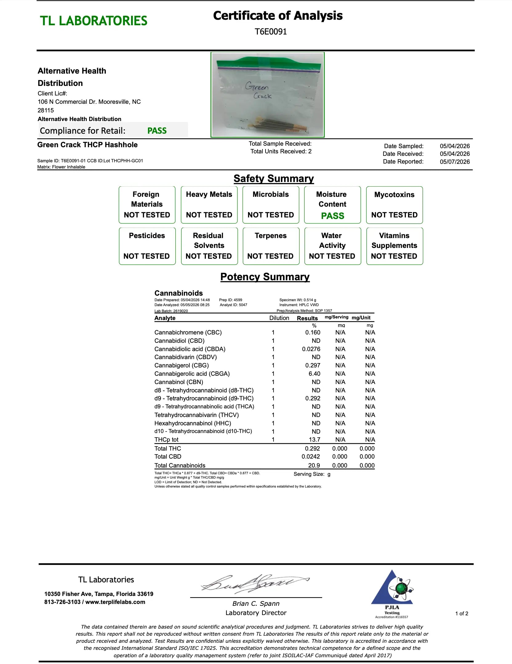 Buy Peak THCP Hash Holes - 1.5g - 20ct (Bulk) Wholesale AH DIST
