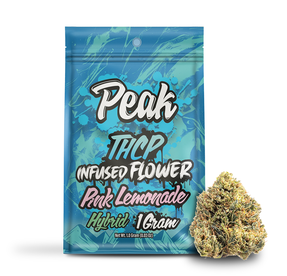 Buy Peak THCP Infused 1G Flower Bags - 30ct (Bulk) Wholesale AH DIST