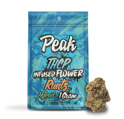 Buy Peak THCP Infused 1G Flower Bags - 30ct (Bulk) Wholesale AH DIST
