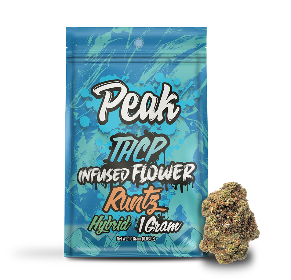 Buy Peak THCP Infused 1G Flower Bags - 30ct (Bulk) Wholesale AH DIST