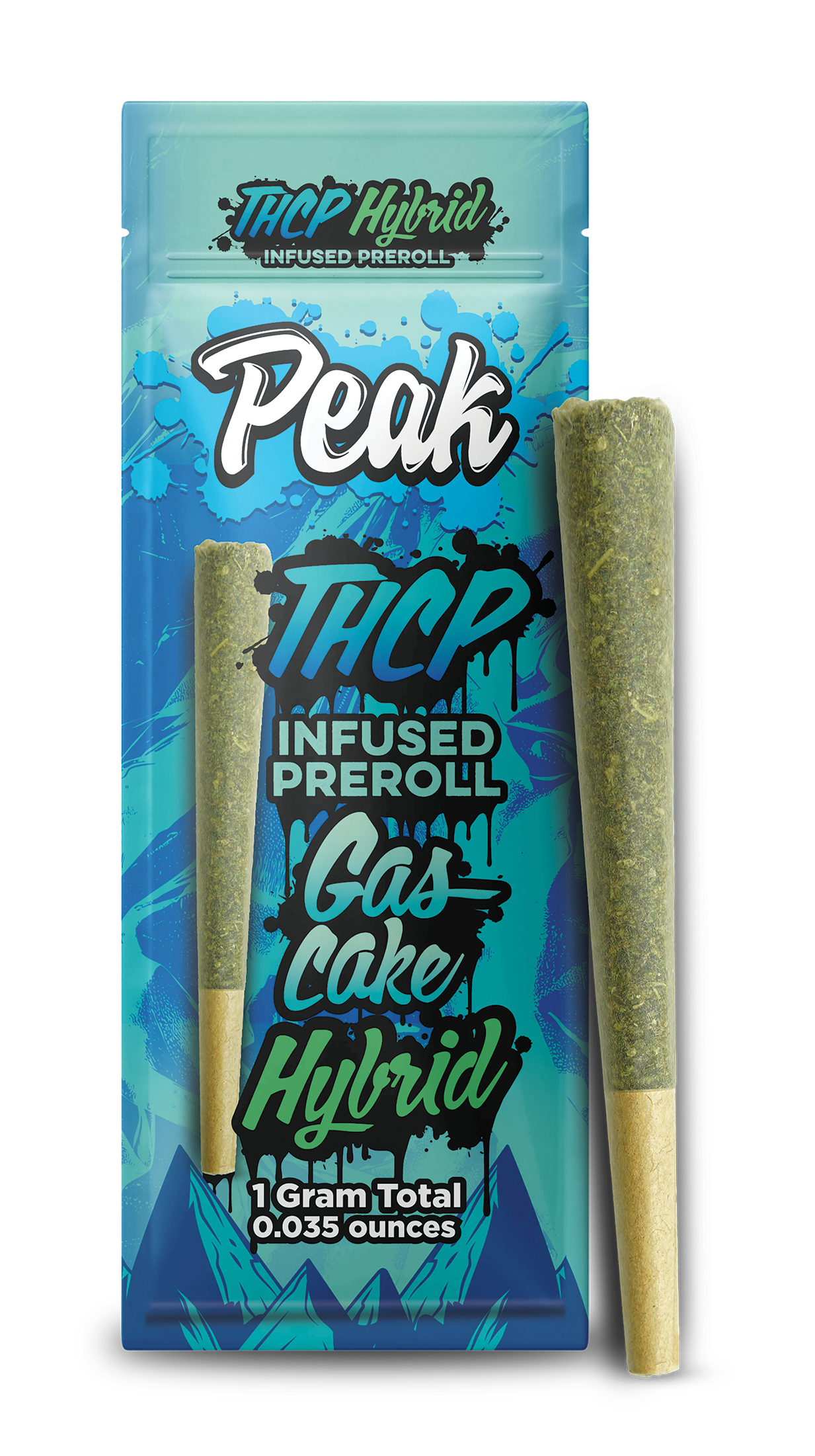 Peak THCP Infused Hybrid Gas Cake Pre-roll x10