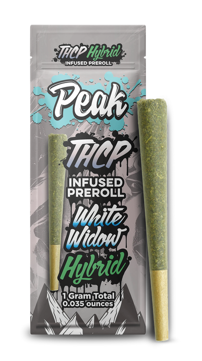 THCP Infused Hybrid White Widow Pre-roll x10