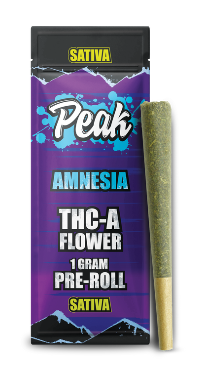 Peak THCA Flower Pre-rolls 1CT x10 Amnesia