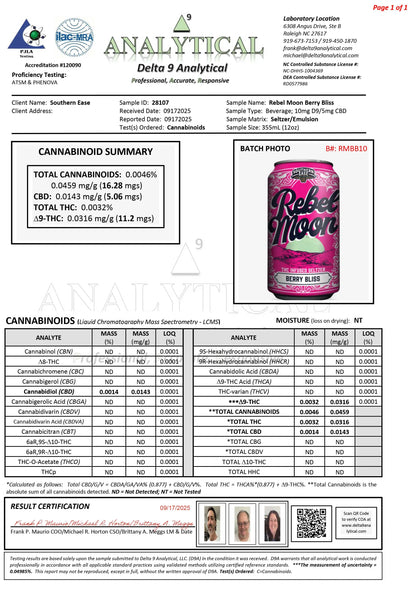 Buy Rebel Moon Berry Bliss Seltzer Wholesale AH DIST