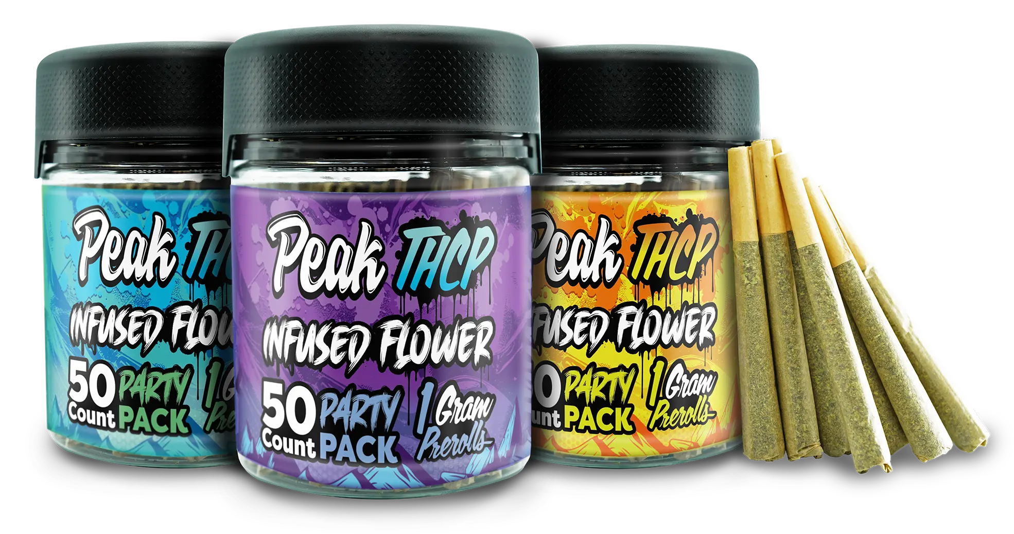 Buy THCP Infused Prerolls - 1G Party Pack (50ct) Wholesale AH DIST