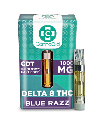 Delta 8 Blue Razz Vape Cartridge