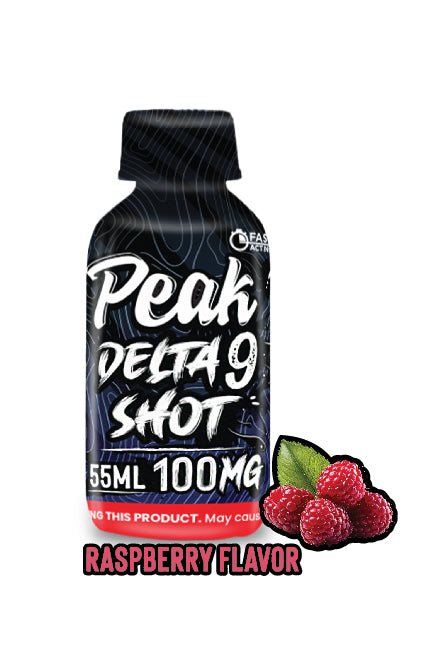 Peak Delta 9 THC Shot 100mg 55ML 12CT