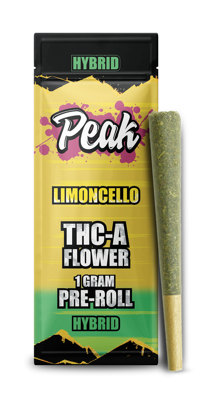 Peak THCA Flower Pre-rolls 1CT x10  Limoncello Hybrid