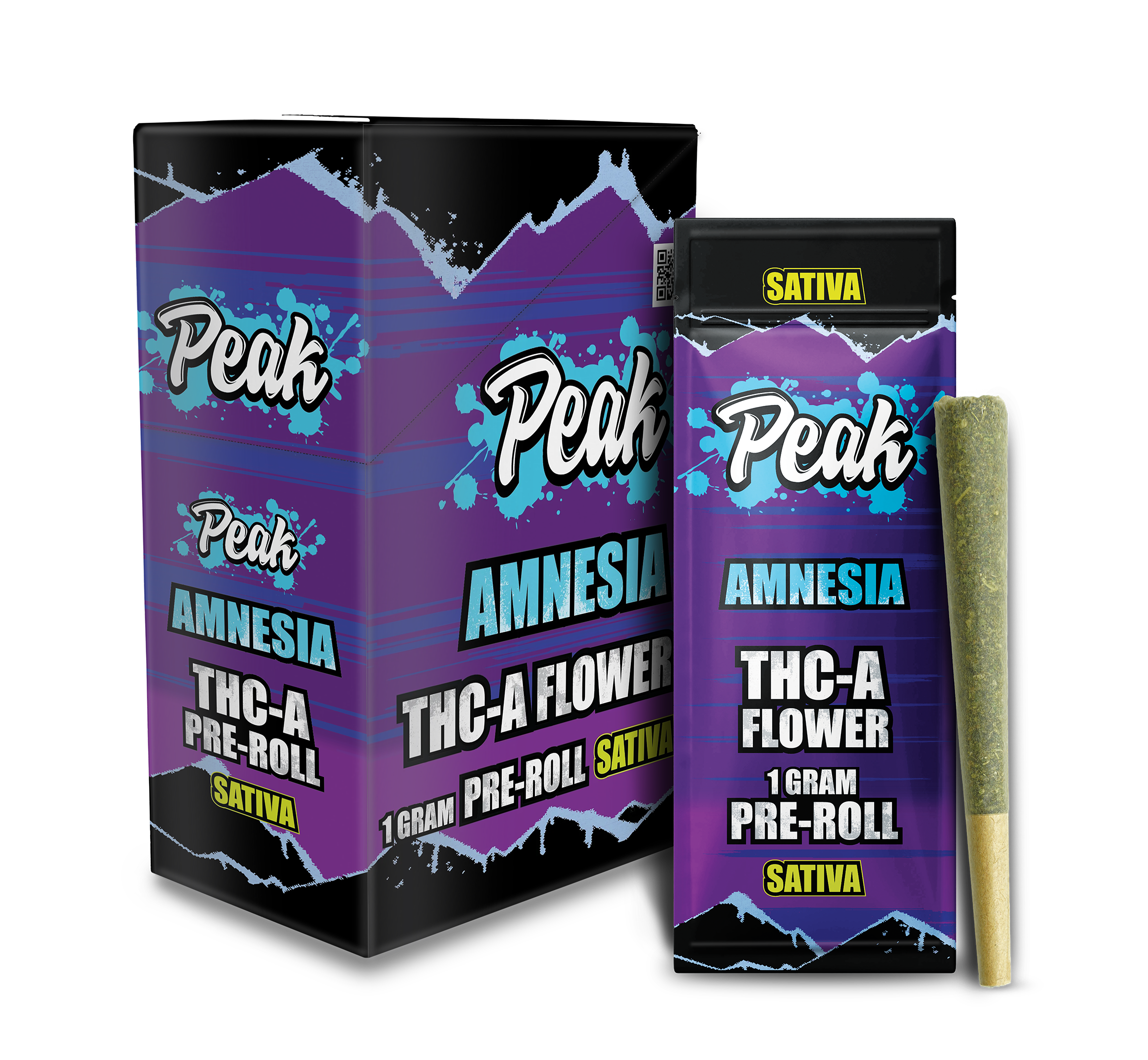 Peak THCA Flower Pre-rolls 1CT x10 Amnesia