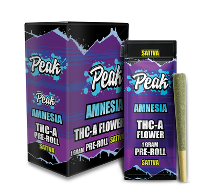 Peak THCA Flower Pre-rolls 1CT x10 Amnesia