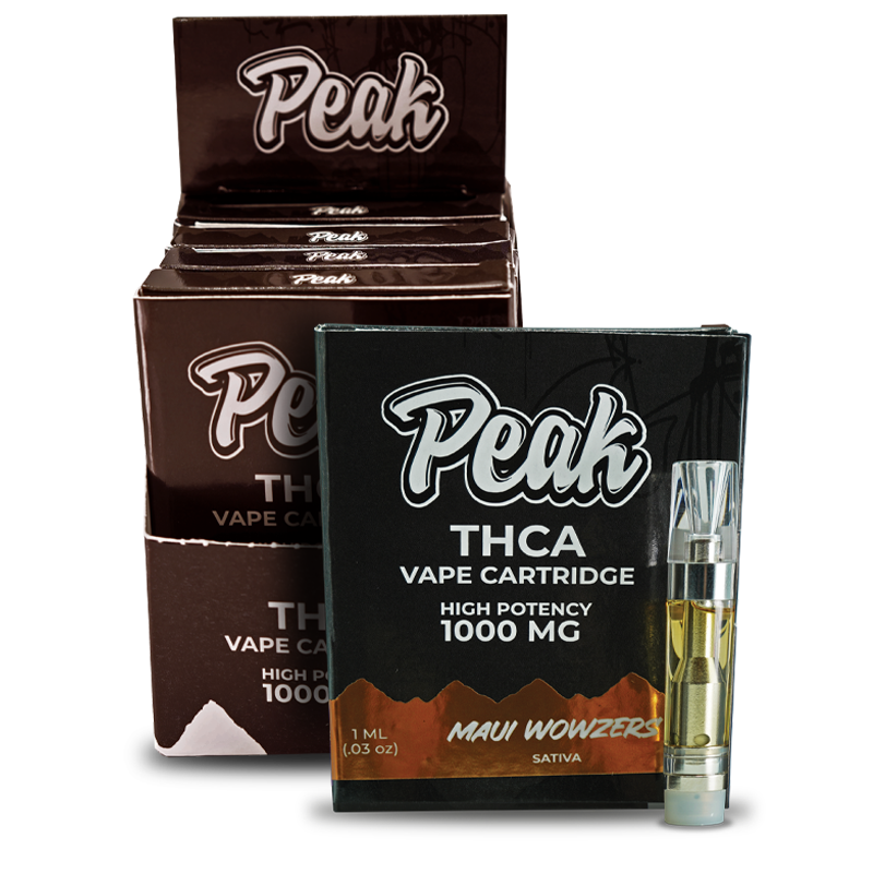 pos box THCA cartridges peak