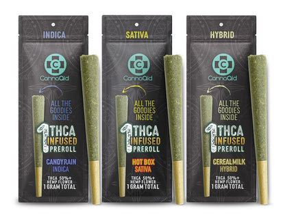 THCA Infused Preroll 1 Gram 1CT x10 (Bulk)