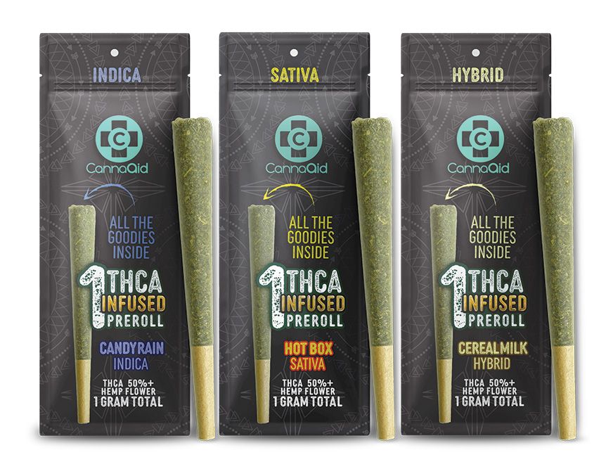 THCA Infused Preroll 1 Gram 1CT x10 (Bulk)